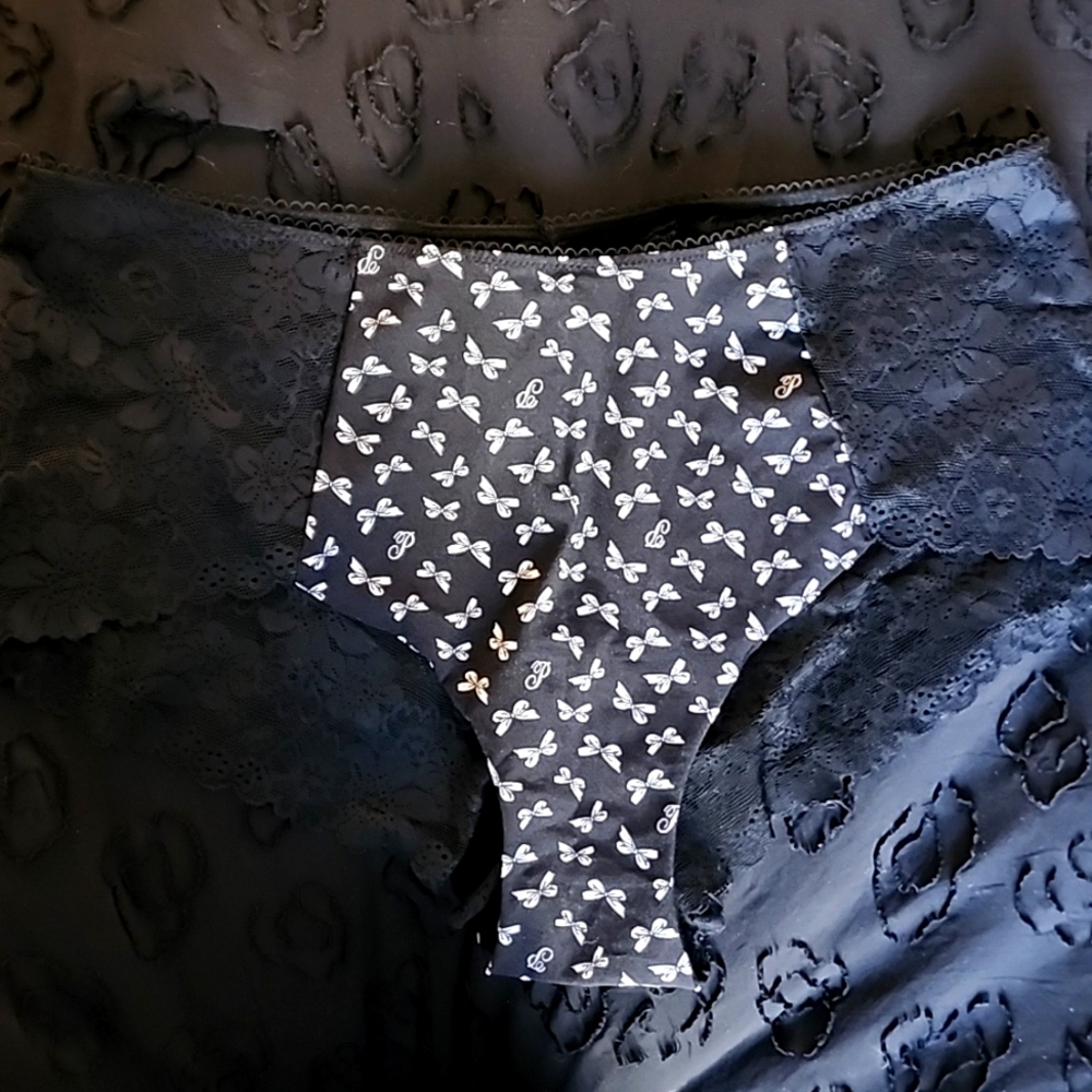 New PINK Lace Cheeky XXL Panties